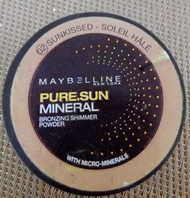 Pure Sun Mineral Bronze Shimmer Powder 02 Soleil Hâlé