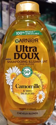 shampoing illuminant, camomille et miel de fleurs