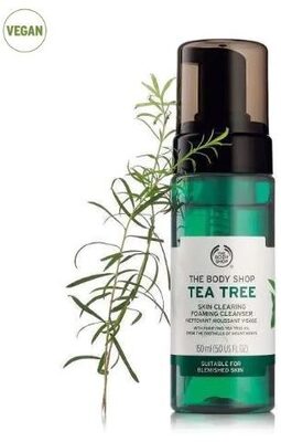 Tea Tree skin clearing foaming cleanser