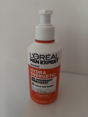 Gel moussant énergisant