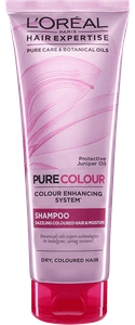 L'Oreal Paris Hair Expertise Pure Colour Enhancing Dazzling Coloured Hair & Volume Shampoo