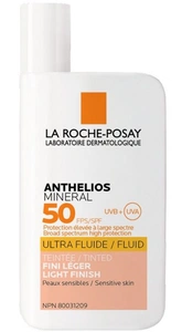 La Roche-Posay Anthelios Mineral Tinted Ultra Fluid SPF 50 Facial Sunscreen