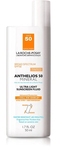La Roche-Posay Anthelios Ultra Light Mineral Face Sunscreen Tinted Fluid Spf 50