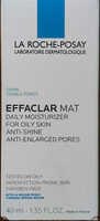 Effaclar Mat Daily Moisturizer for Oily Skin