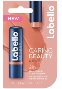 Labello Caring Beauty Nude 2in1 Lip Balm