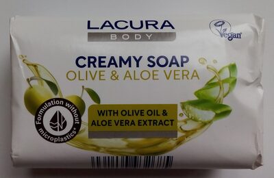 Creamy soap olive & aloe vera
