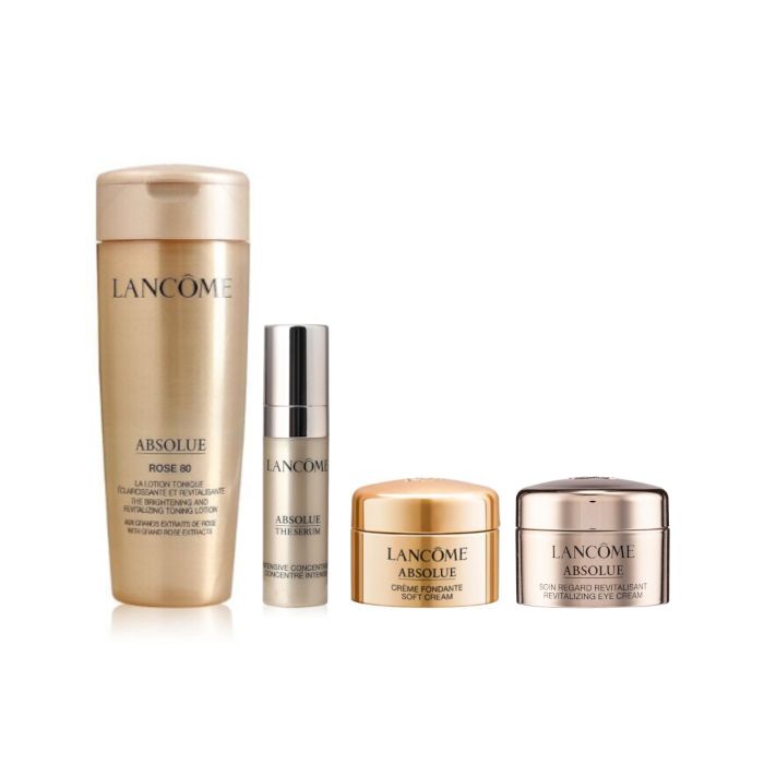 Lancome Absolue Travel Kit (Lotions/Serum/Cream/Eye Cream)