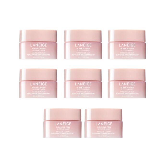 LANEIGE Bouncy & Firm Sleeping Mask - 10ml (8ea) Set