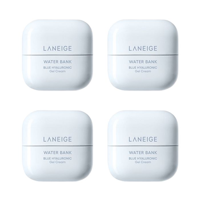 Laneige LANEIGE Water Bank Blue Hyaluronic Gel Cream - 50ml (4ea) Set