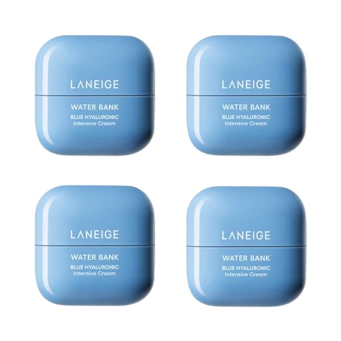 LANEIGE Water Bank Blue Hyaluronic Intensive Cream - 50ml (4ea) Set