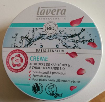 Crème au beurre de karité bio & à l'huile d'amande bio