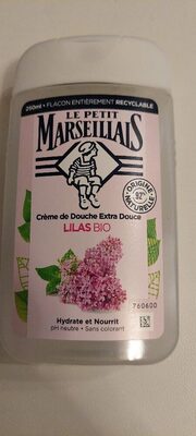 Crème de douche extra douce Lilas Bio