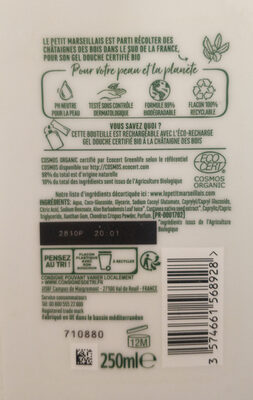 Gel douche châtaigne des bois