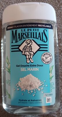 Gel douche Extra doux Sel marin