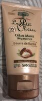 Crème mains réparatrice beurre de karité