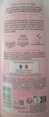 Démêlant sans rinçage Soin Douceur