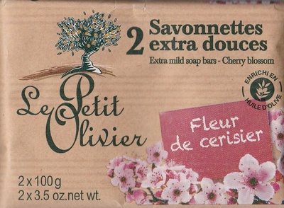 Savonnettes extra douces Fleur de cerisier