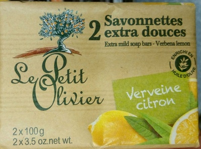 Savonnettes extra douces Verveine Citron