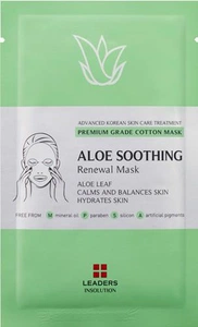 Leaders Aloe Soothing Renewal Sheet Mask
