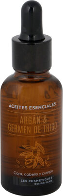 Aceites esenciales argán y germen de trigo