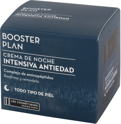 Crema antiedad intensiva de noche booster plan