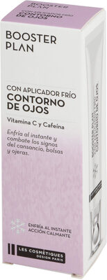 Gel contorno de ojos aplicador frio booster plan