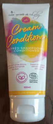 Cream conditioner, Après-shampooing conditionner, huile d'amande douce, protéine d'amande et olive