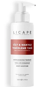 Licape İki Aşamalı Cilt Ve Makyaj Temizleme Yağı
