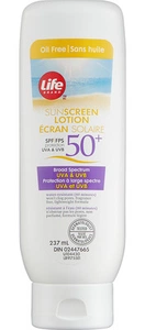 Life Brand Oil Free Sunscreen Lotion Spf 50