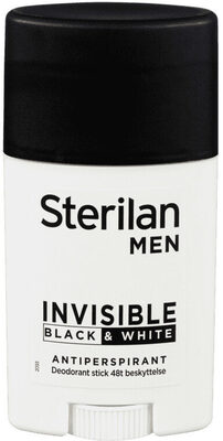 Sterilan Deo Stick Men Invisible Black White