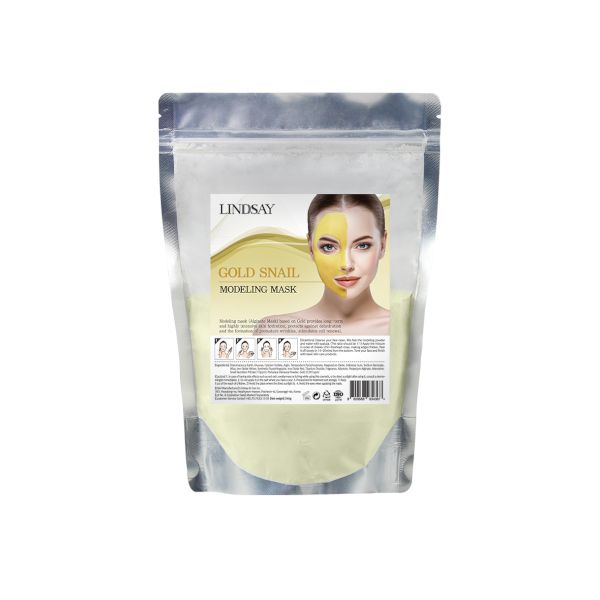 LINDSAY Gold Snail Modeling Mask (Zipper) - 240g