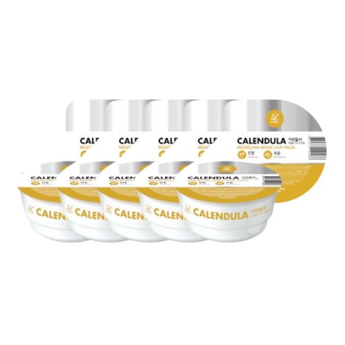 LINDSAY Modeling Mask Cup Pack - 28g - Calendula (5ea) Set
