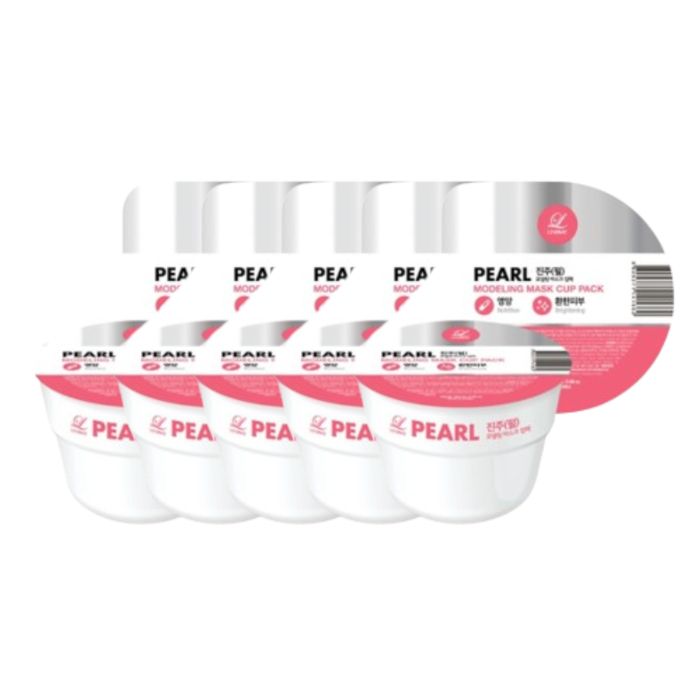 LINDSAY Modeling Mask Cup Pack - 28g - Pearl (5ea) Set