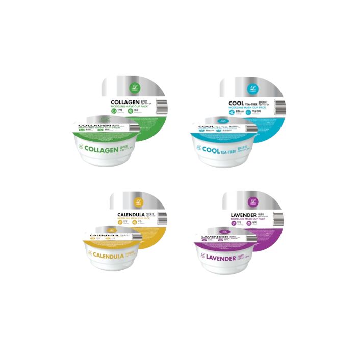 LINDSAY Modeling Mask Cup Pack - 4ea Buffet Set B