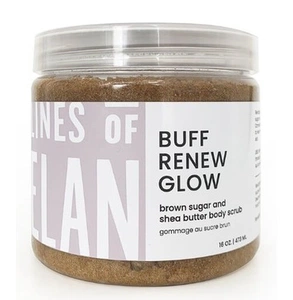 Lines of Elan Buff Renew Glow Brown Sugar Body Scrub