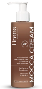 Lirene Perfect Tan Self Tanning Body Cream Mocca Cream
