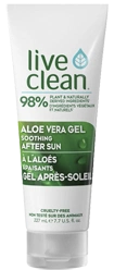 Live Clean After Sun Aloe Vera Gel