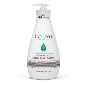 Live Clean Argan Oil Replenishing Body Lotion