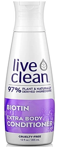 Live Clean Biotin Extra Body Conditioner