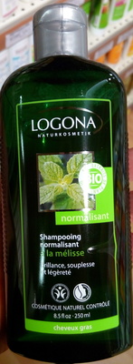 Shampooing normalisant à la mélisse