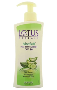 Lotus Herbals Aloesoft Daily Body Lotion Spf 20