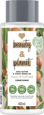Love Beauty and Planet Après-Shampooing Hydratation Radieuse 400ml