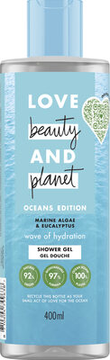 Love Beauty And Planet Gel Douche Femme Vague d'Hydratation 400ml