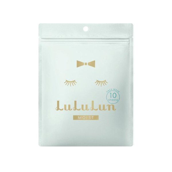 LuLuLun Face Mask - Blue - Moist - 10pcs