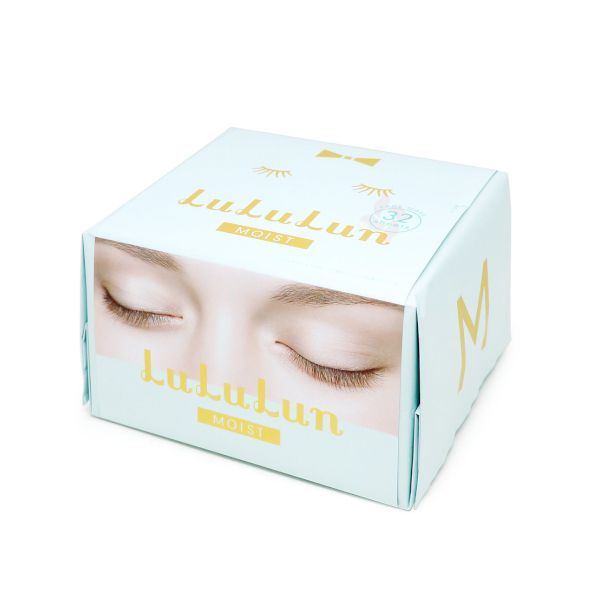 LuLuLun Face Mask - Blue - Moist - 32pcs