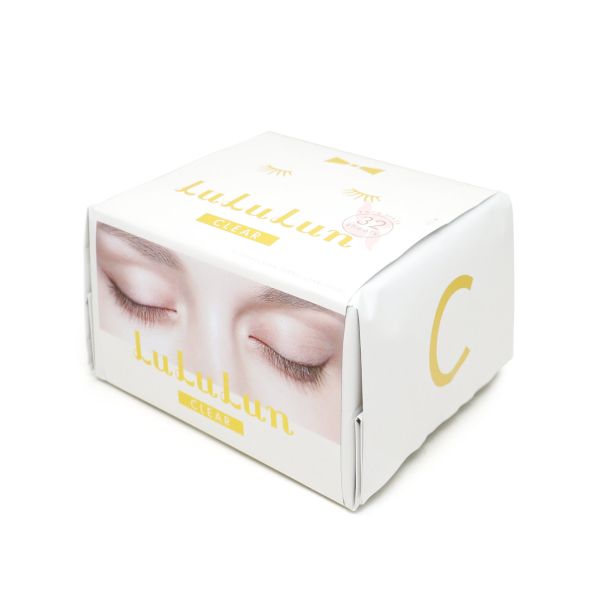 LuLuLun Face Mask - White - Clear - 32pcs