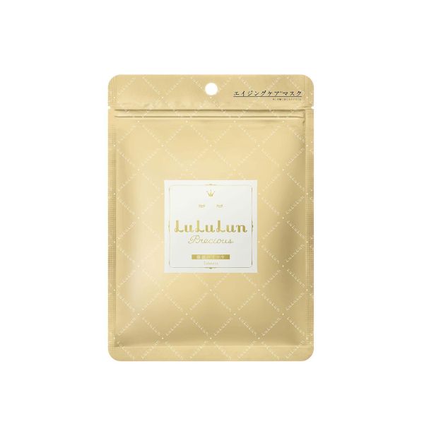 LuLuLun Precious Face Mask - Gold - Brightening - 7pcs