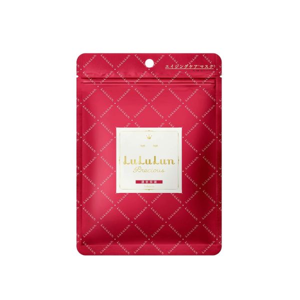LuLuLun Precious Face Mask - Red - Rich Moisturizing - 7pcs