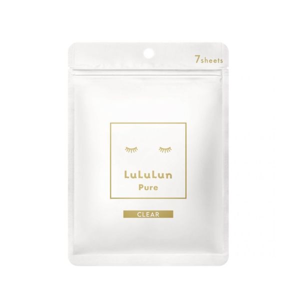 LuLuLun Pure Sheet Mask Clear - 7pcs
