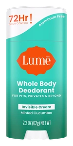 Lumē Minted Cucumber Deodorant Stick